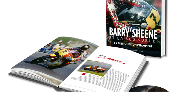 Barry Sheene et sa Suzuki 500 : un mythe, un livre et un DVD